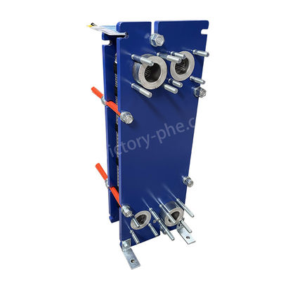 ποιότητας  Gasketed Plate Heat Exchanger 0.5mm Painted Plate Frame Heat Exchanger εργοστάσιο