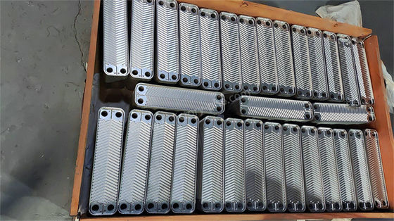 Πλάκα εναλλάκτη θερμότητας τιτανίου Accessen 0,5 mm 0,6 mm πάχος