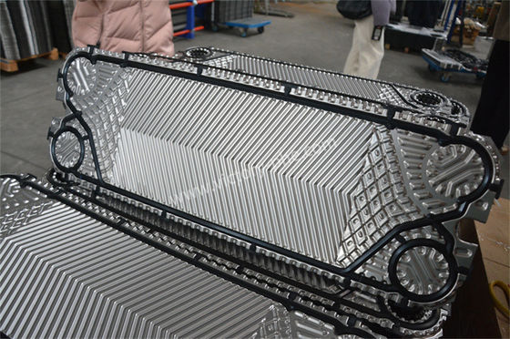 Πλάκες μεταφοράς θερμότητας  Hastelloy Alloy Chevron Πλάκα μοτίβο