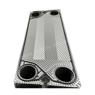 Πλάκες μεταφοράς θερμότητας  Hastelloy Alloy Chevron Πλάκα μοτίβο
