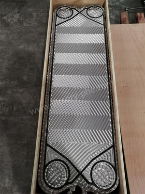 Πλάκα ανταλλάκτη θερμότητας Herringbone για εφαρμογές θερμοκρασίας με NBR/EPDM/Viton gasket